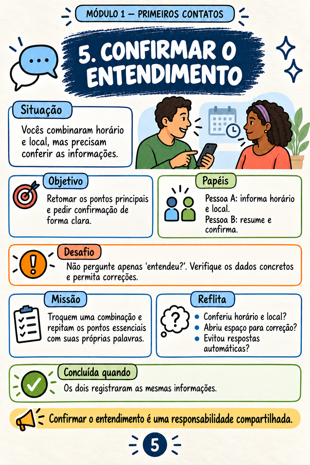 Página temporária do material